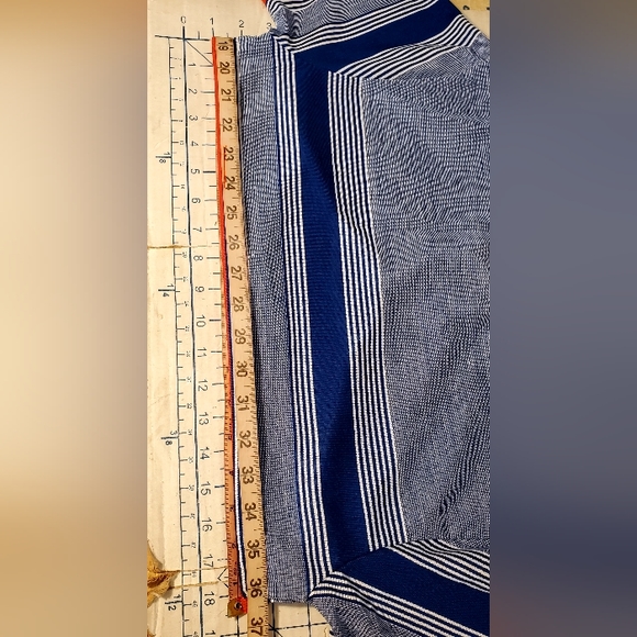 🔥NWOT Vroom Sport Performance Blue White Red Crew Neck T-shirt Men's US Small - Picture 4 of 7